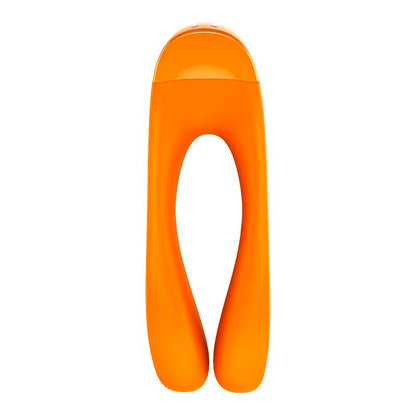 SATISFYER - VIBRATEUR  DOIGTS CANDY CANE ORANGE - Sensualia