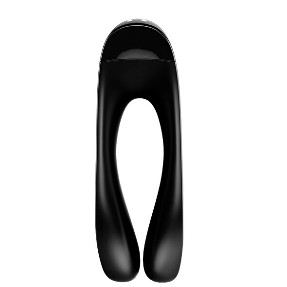 SATISFYER - VIBRATEUR  DOIGTS CANDY CANE ORANGE - Sensualia