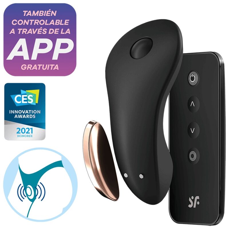 SATISFYER - VIBRATEUR DE CULOTTE LITTLE SECRET - Sensualia