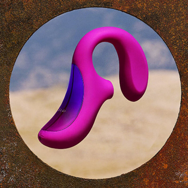 LELO - ENIGMA CRUISE MASSEUR SONIQUE DOUBLE STIMULATION DEEP ROSE - Sensualia
