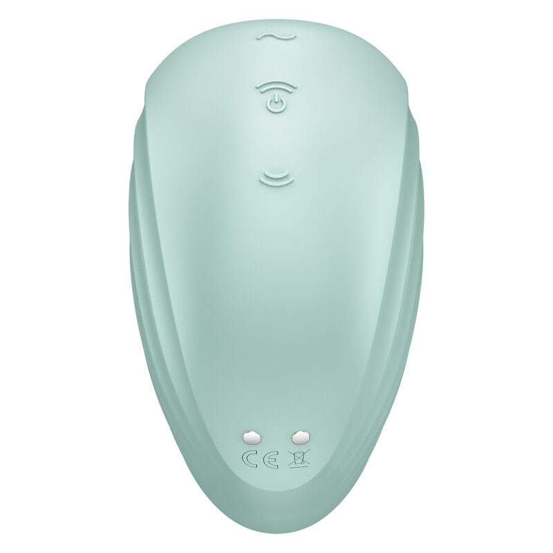 SATISFYER - PEARL DIVER ESTIMULADOR Y VIBRADOR VIOLETA - Sensualia