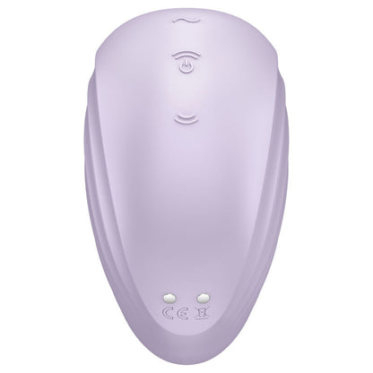 SATISFYER - PEARL DIVER ESTIMULADOR Y VIBRADOR VIOLETA - Sensualia