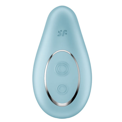 SATISFYER - DIPPING DELIGHT VIBRADOR LAY-ON AZUL - Sensualia