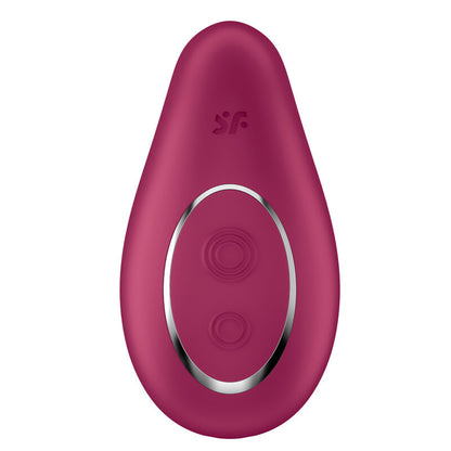 SATISFYER - DIPPING DELIGHT VIBRADOR LAY-ON AZUL - Sensualia