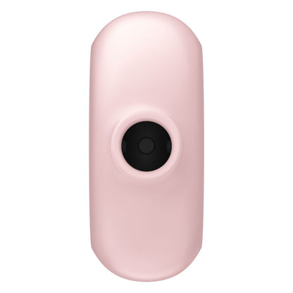 SATISFYER - STIMULATEUR ET VIBRATEUR DOUBLE AIR PULSE PRO TO GO 3 NOIR - Sensualia