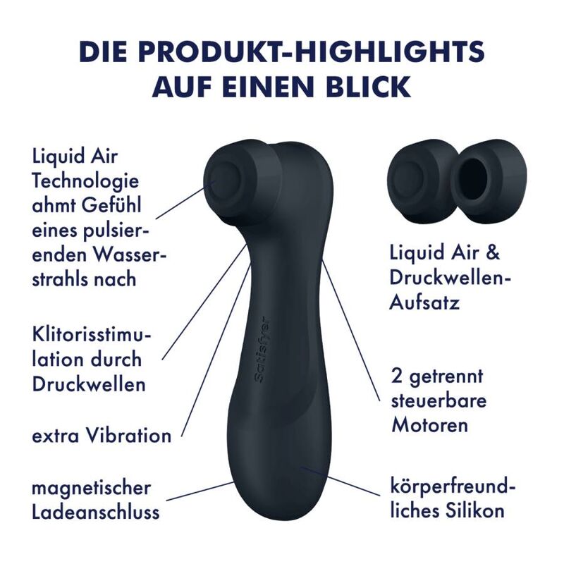 isfyer Pro 2 Generation 3 – Stimulateur clitoridien sans contact à pression d’air - Sensualia