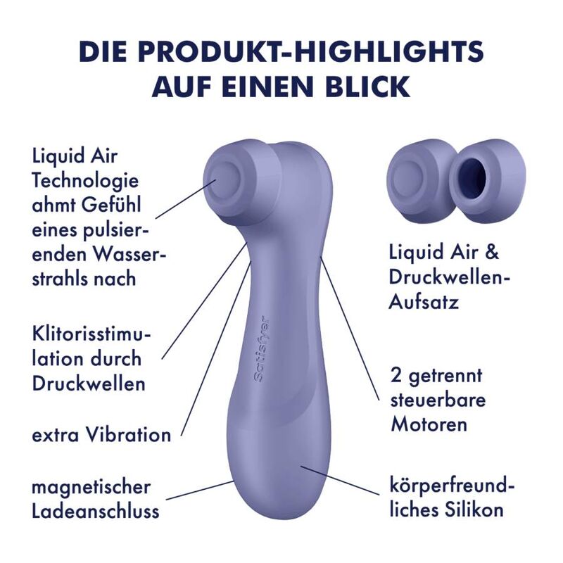 isfyer Pro 2 Generation 3 – Stimulateur clitoridien sans contact à pression d’air - Sensualia