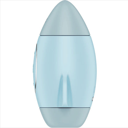 SATISFYER - MISSION CONTROL PETIT VIBRATEUR  DOUBLE IMPULSION LILAS - Sensualia