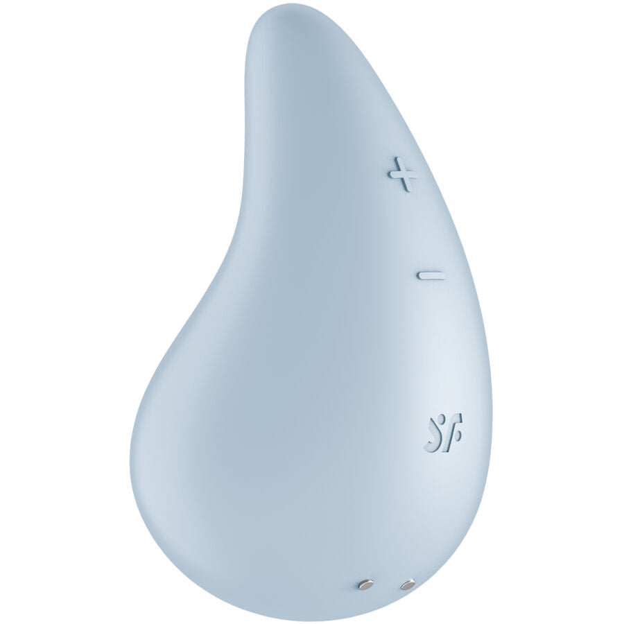 SATISFYER - DEW DROP VIBRADOR LAY-ON BLANCO - Sensualia