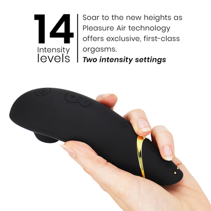 WOMANIZER - STIMULATEUR CLITORAL PREMIUM 2 NOIR - Sensualia