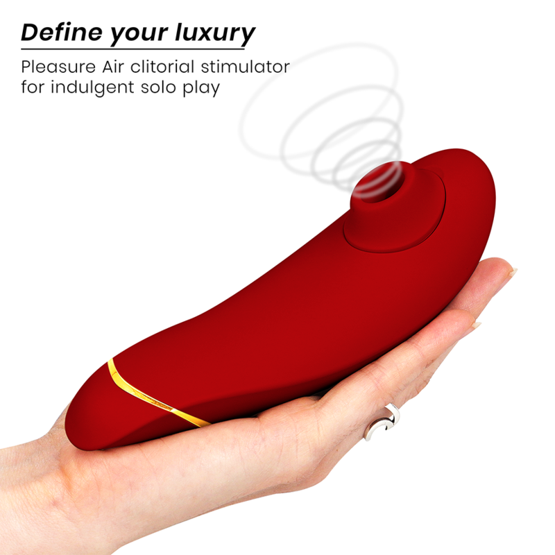 WOMANIZER - STIMULATEUR CLITORAL PREMIUM 2 BORDEAUX - Sensualia