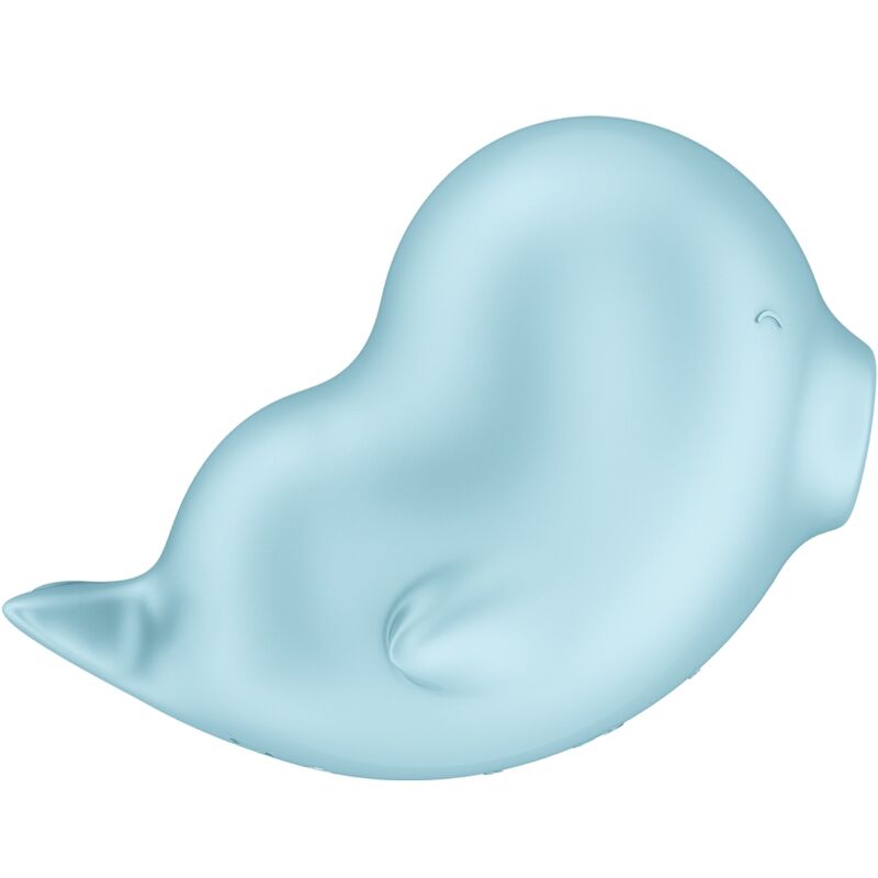 SATISFYER - SASSY SEAL STIMULATEUR ET VIBRATEUR BLEU - Sensualia