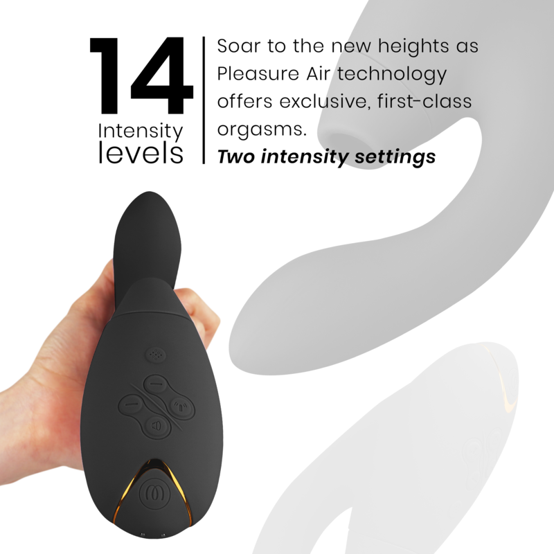 WOMANIZER - STIMULATEUR DUO 2 NOIR - Sensualia
