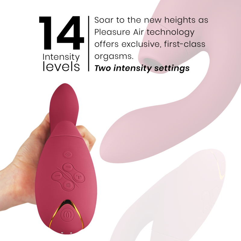 WOMANIZER - DUO 2 STIMULATEUR BORDEAUX - Sensualia