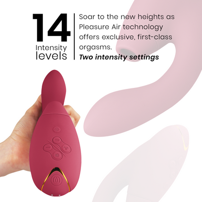 WOMANIZER - DUO 2 STIMULATEUR BORDEAUX - Sensualia