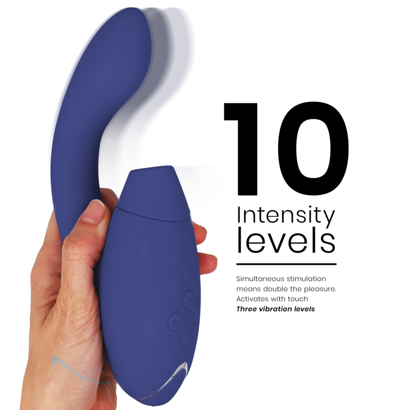 WOMANIZER - DUO 2 STIMULATEUR BLEU - Sensualia