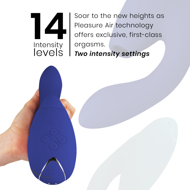 WOMANIZER - DUO 2 STIMULATEUR BLEU - Sensualia