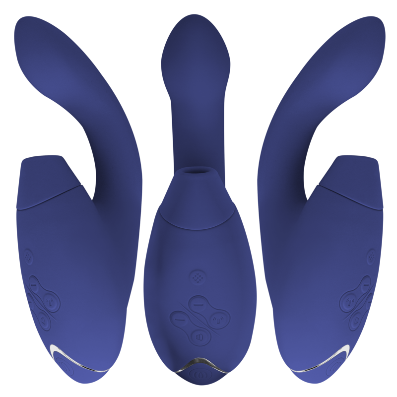 WOMANIZER - DUO 2 STIMULATEUR BLEU - Sensualia