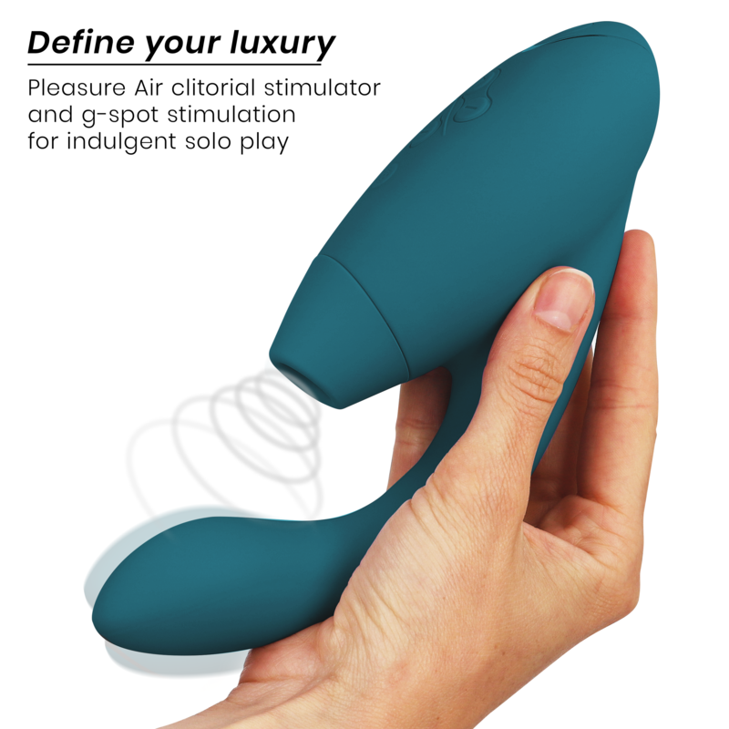 WOMANIZER - DUO 2 STIMULATOR BLEU PÉTROLE - Sensualia