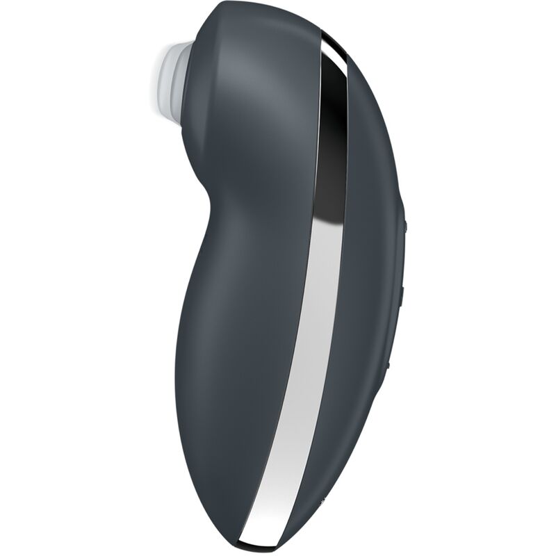 SATISFYER - TAP & CLIMAX 2 VIBRATEUR & STIMULATEUR GRIS - Sensualia