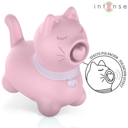 INTENSE - STIMULATEUR DE LANGUE EFFET PULSATION MARIE PINK - Sensualia