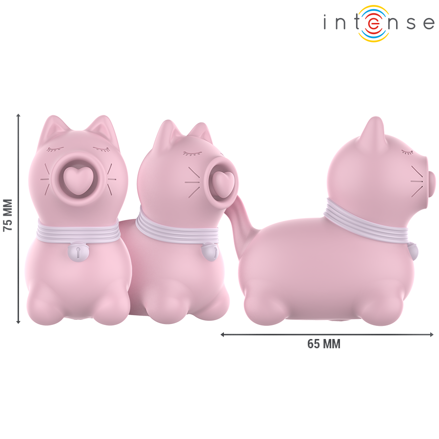 INTENSE - STIMULATEUR DE LANGUE EFFET PULSATION MARIE PINK - Sensualia