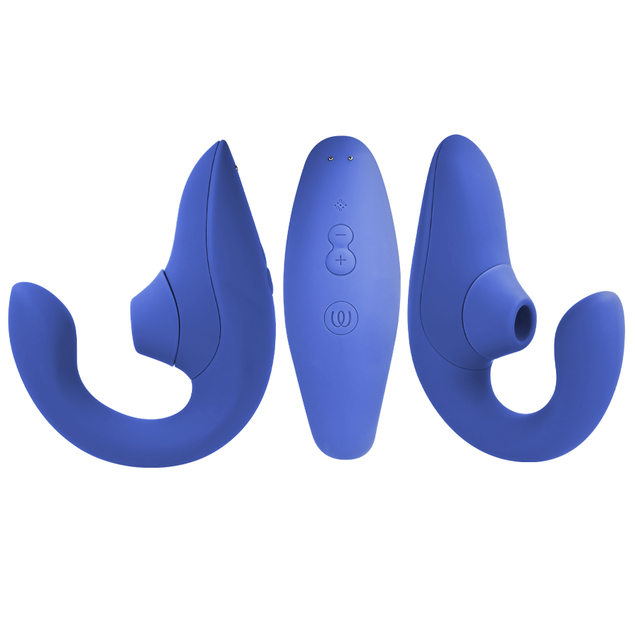 WOMANIZER - VIBRATEUR STIMULATEUR BLEU VIBRANT BLEU - Sensualia