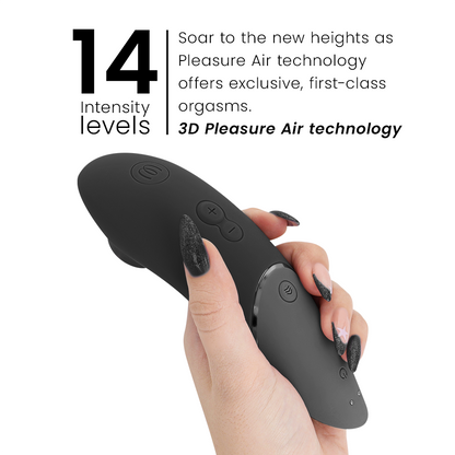 WOMANIZER - STIMULATEUR CLITORIAL NOIR - Sensualia