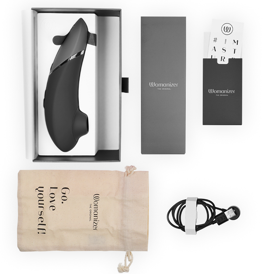 WOMANIZER - STIMULATEUR CLITORIAL NOIR - Sensualia