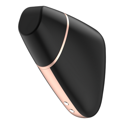 SATISFYER LOVE TRIANGLE ESTIMULADOR Y VIBRADOR - BLANCO - Sensualia