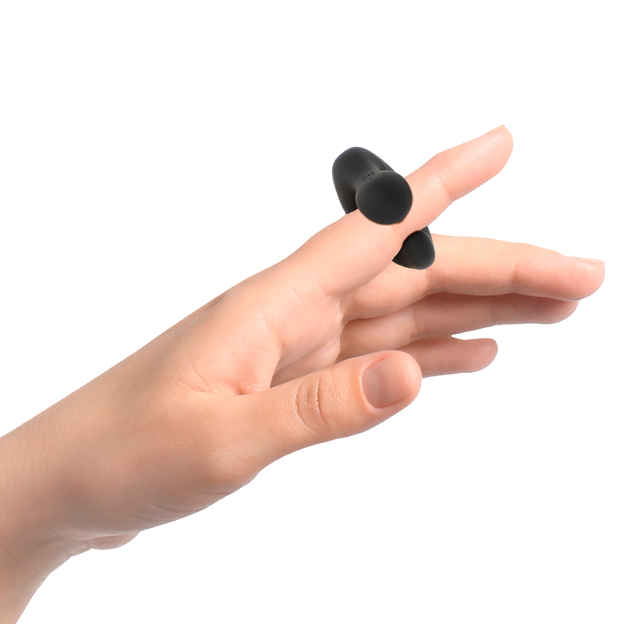 BLACK&SILVER - DÉ À DÉS À CANARD RECHARGEABLE EN SILICONE STIMULANT DUCKYMANIA BLACK&SILVER