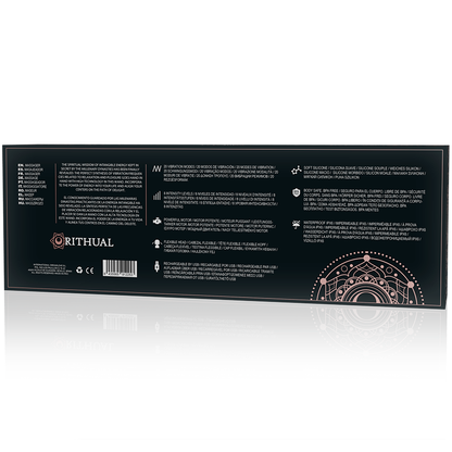 RITHUAL - BAGUETTE AKASHA PUISSANTE RECHARGEABLE 2.0 NOIRE - Sensualia