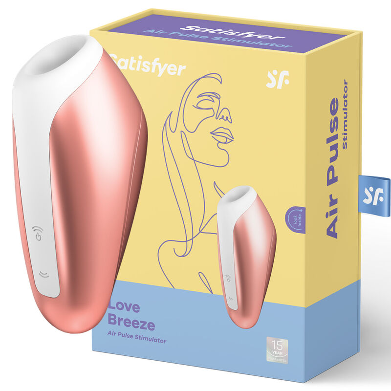 SATISFYER - LOVE SUCCIONADOR BREEZE CUIVRE - Sensualia