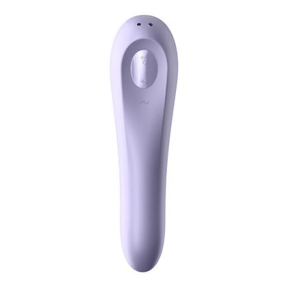 SATISFYER - VIBRATEUR DUAL PLEASURE AIR PULSE MAUVE - Sensualia