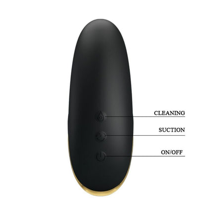 PRETTY LOVE - MASSEUR DASPIRATION DE LUXE RECHARGEABLE NOIR - Sensualia