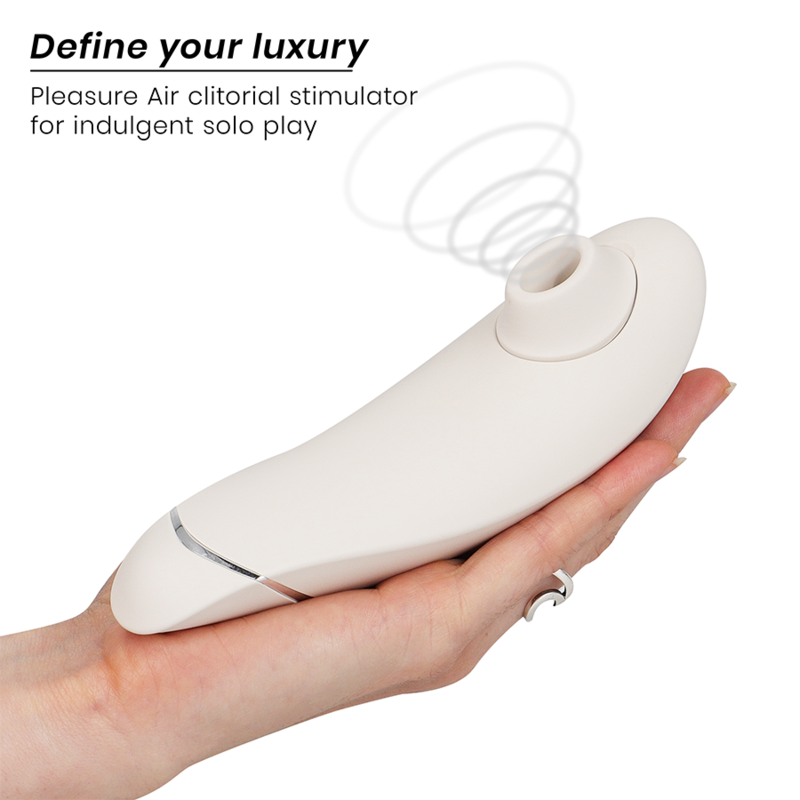 WOMANIZER - STIMULATEUR CLITORAL PREMIUM 2 GRIS CHAUD - Sensualia